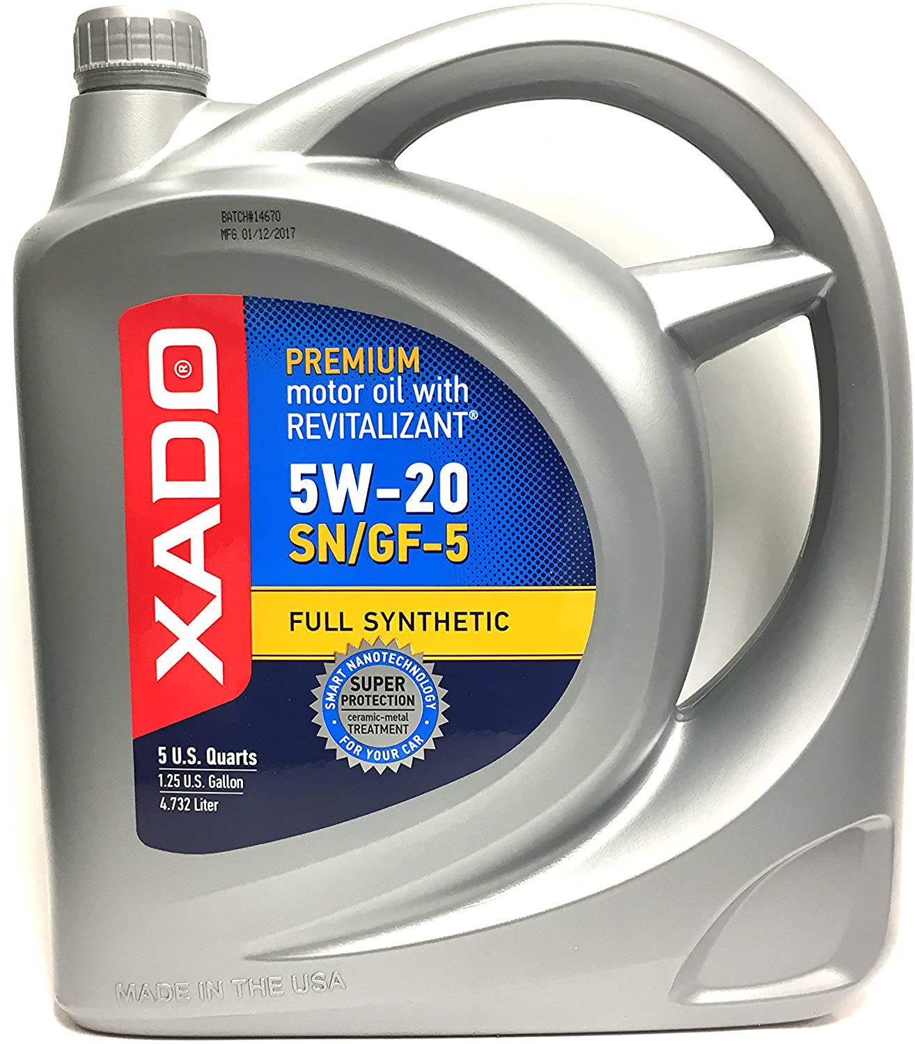 XADO Aceite de Motor 5W-20 SN/GF-5 - VENCIDO
