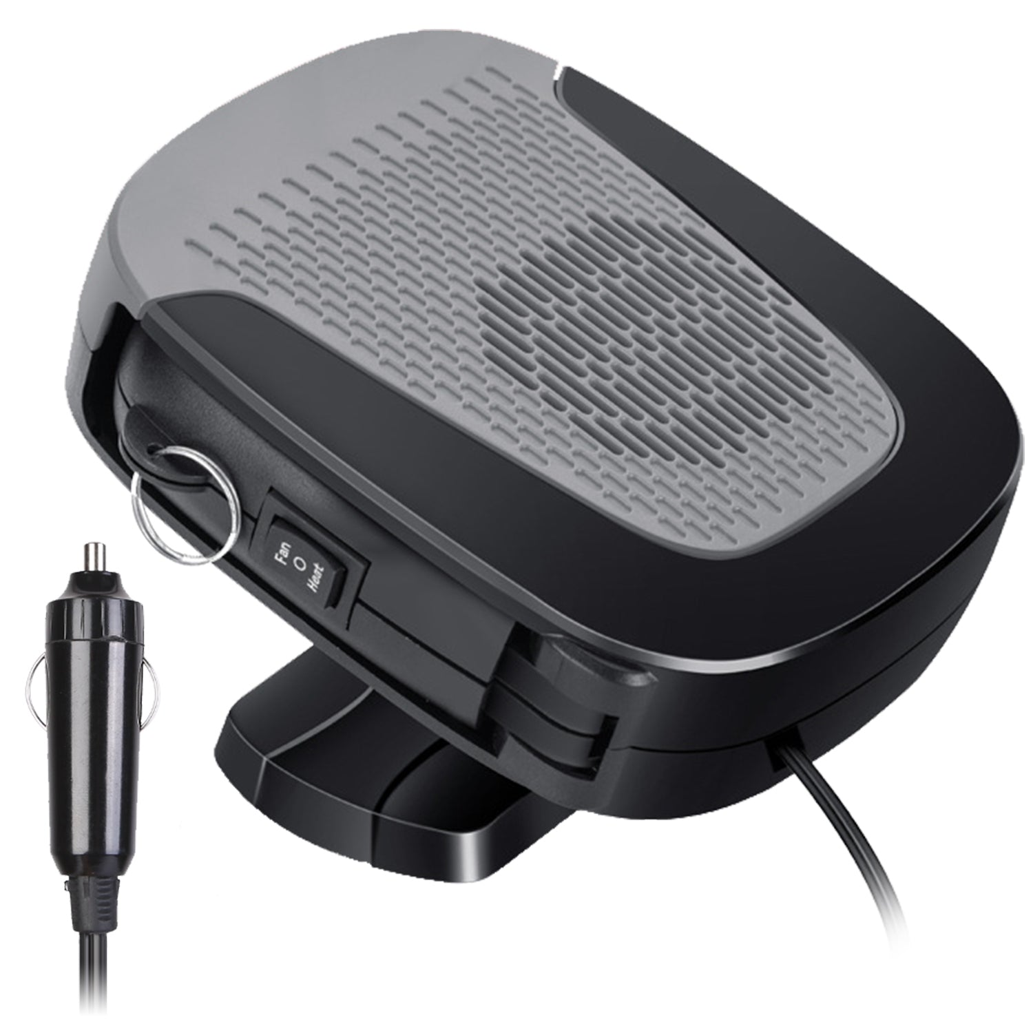 Calefactor Portátil 12V 150W 2 en 1 - Desempañador y Ventilador para Auto