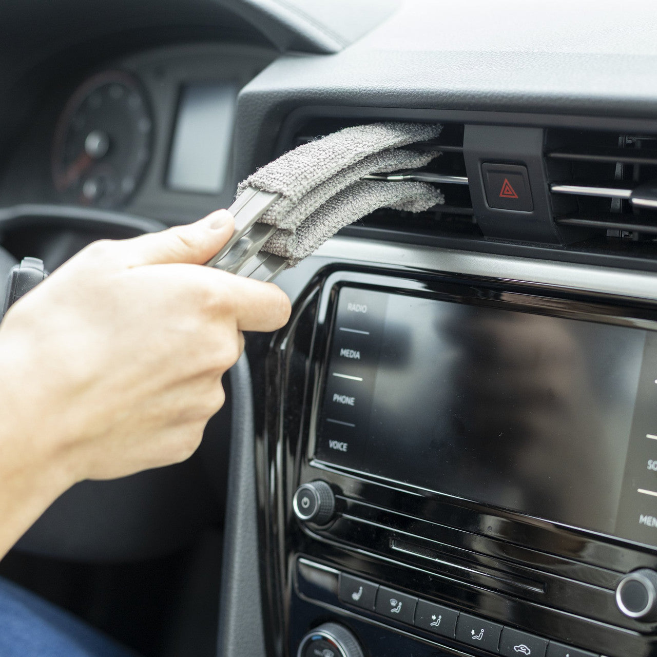 Kit de Detallado Automotriz MOTIVITY 21 Piezas - Incluye Cepillos para Taladro, Guante de Lavado y Accesorios